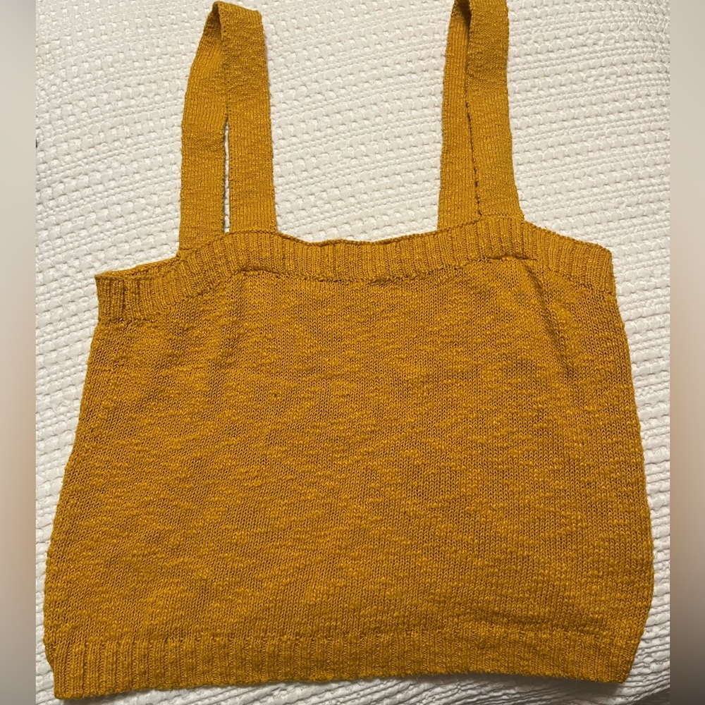 BP Mustard Sweater Tank